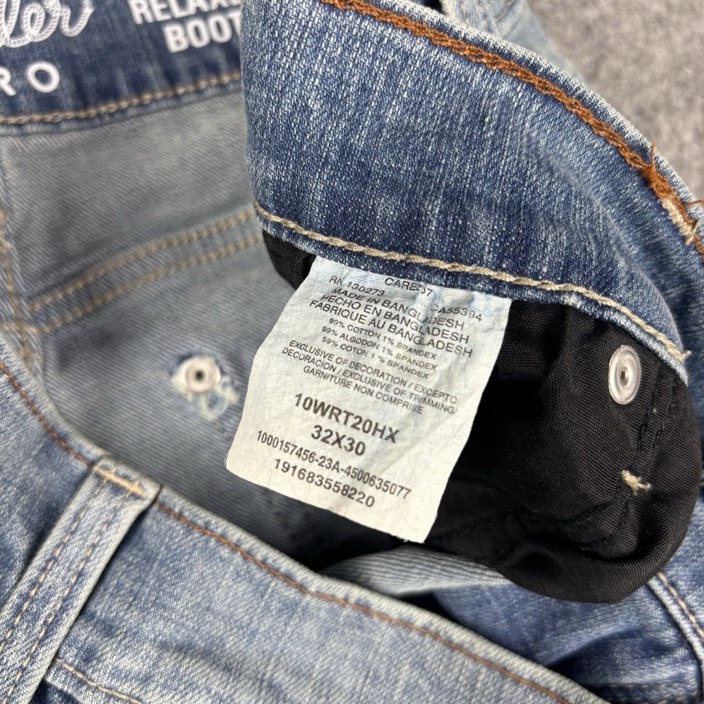 Wrangler Retro Jeans Mens 32x30 Relaxed Boot Medium‎ Wash Western Cowboy Denim - Picture 4 of 12